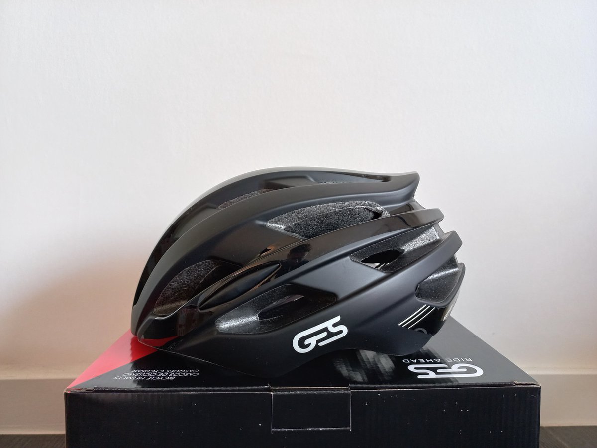 Fietshelm Volwassenen Heren/Dames 58/62cm - Matt Zwart