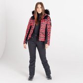 De Dare2B Prestige ski-jas - wintersportjas - dames - waterdicht - geÃ¯soleerd - rood