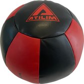 ATILIM Wall Ball - Medicine Ball - Functionele Trainingsbal - 8 kg - Rood&Zwart
