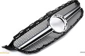 Grill Sport grille past voor Mercedes W205 FACELIFT zwart / chroom