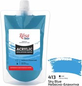 Rosa Studio Acrylverf Soft Pack 200 ml 413 Sky Blue