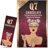 Q7 WOMAN CHOCOLATE KLEIN 25 GRAM - LIBIDO VERHOGENDE CHOCOLADE SPECIAAL VOOR VROUWEN