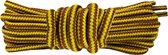 Feterz | Ronde schoenveter bruin geel | Lengte: 140cm | Breedte: 4,5mm