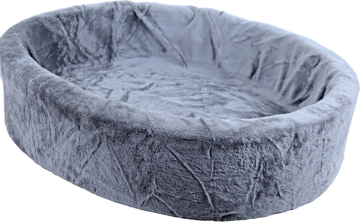 NapZZZ Hondenmand - Grijs - 105 x 92 x 22 cm