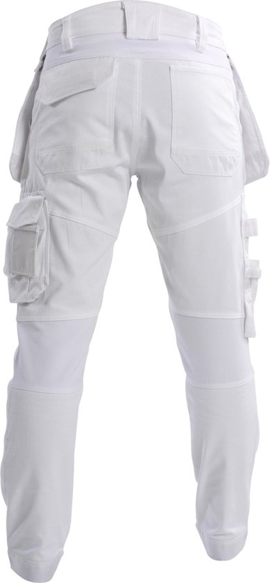 Bitco BTC16W Pantalon de travail de Travail Ultra -Stretch Homme Plâtre et Peinture Finition Water Cordura Poches pour Genouillères Poches à Outils Design Ergonomique Pratique et Confortable