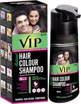 VIP Hair Colour Shampoo - Black (180ml)
