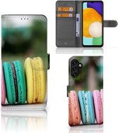 GSM Hoesje Geschikt voor Samsung Galaxy A13 5G | Geschikt voor Samsung Galaxy A04s Flipcover Maken Macarons