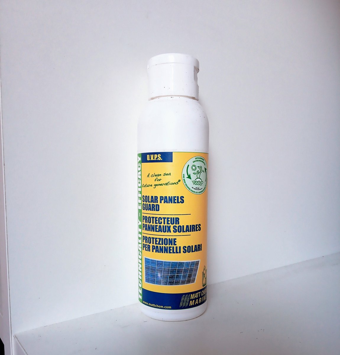 Beschermingsmiddel voor Zonnepanelen U.V.P.S. van MattChem Watersport 150 ml.