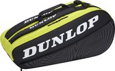 Dunlop SX Club 10 Racketbag - Sporttassen - Black/Yellow