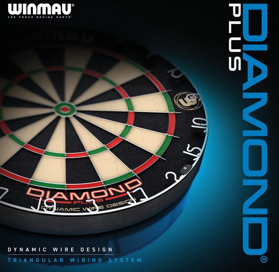 WINMAU - Diamond Plus dartbord van Winmau — afbeelding 3