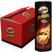 Bol.com Pringles Hot & Spicy 165 gr - tray 19 stuks aanbieding