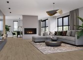 Vivafloors Oak 6504 3,195 m² | Klik PVC vloer | Hout look | Bruin