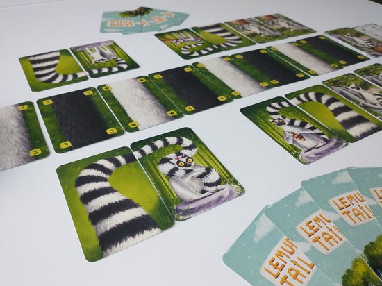 Thumbnail van een extra afbeelding van het spel Lemur Tails - Kaartspel