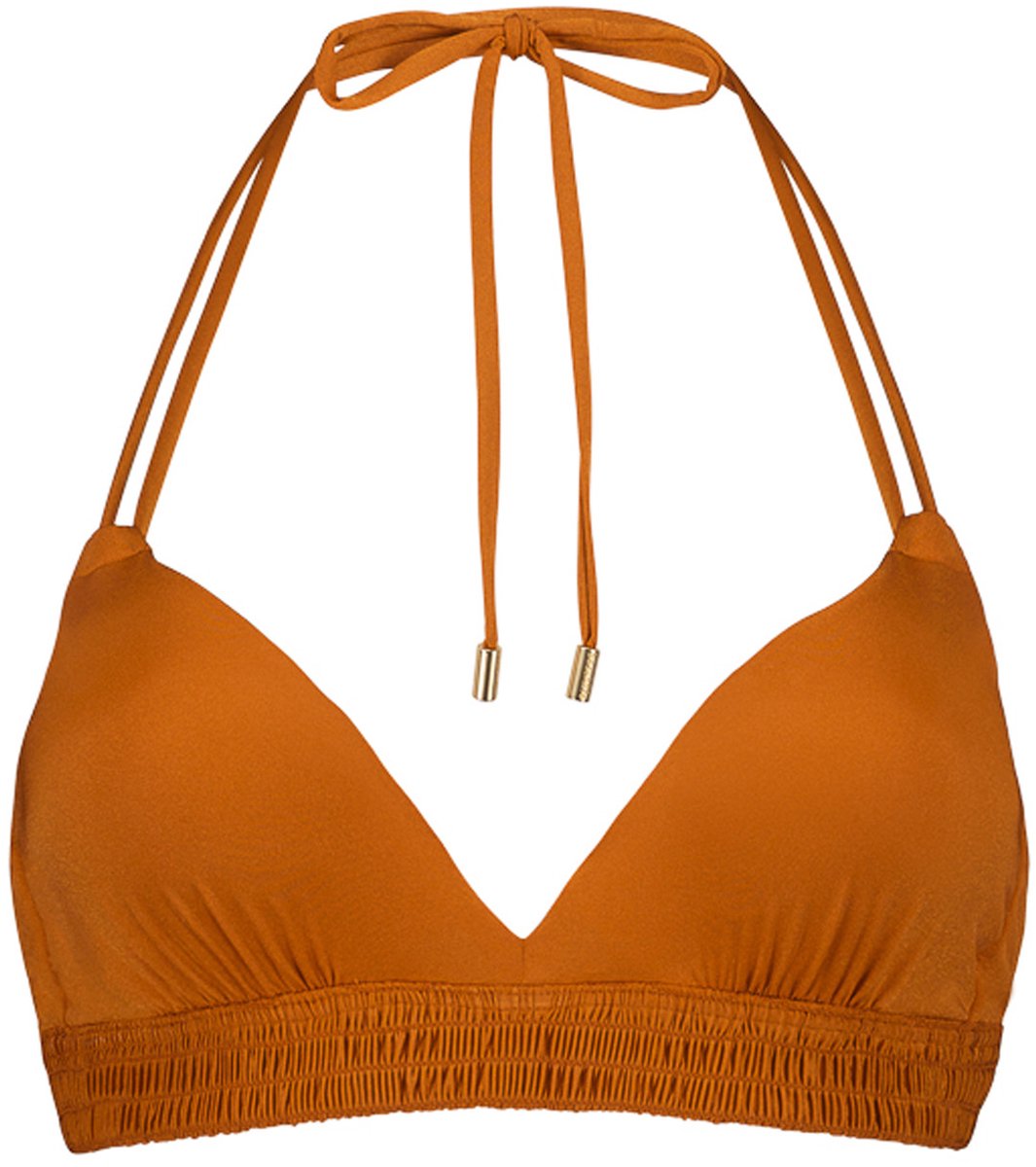 Beachlife Rust halter bikinitop - dames - Maat 80B