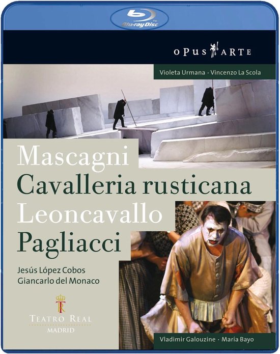 Chorus And Orchestra Of The Teatro Real Madrid, Jesus López Cobos - Leoncavallo: Pagliacci/Mascagni: Cavalleria Rusticana (Blu-ray)