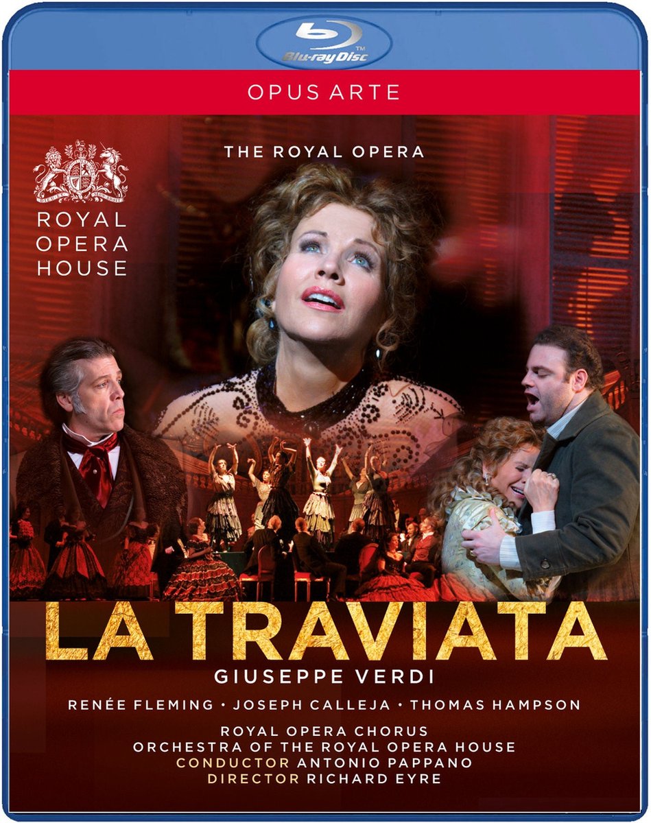Renée Fleming, Thomas Hampson & The Royal Opera House Orchestra - Verdi: La Traviata (Blu-ray)