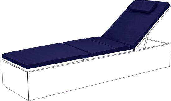 Forza Cortona lounge tuinstoel met voetenbank Forza Cortona lounge tuinstoel met voetenbank