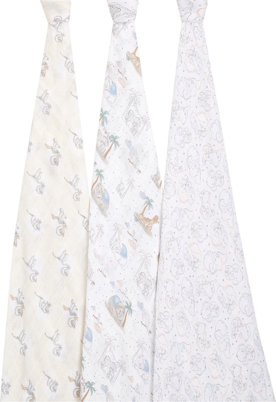 Product: Aden + Anais classic swaddle 3 pack Disney My darling Dumbo, van het merk Aden + Anais