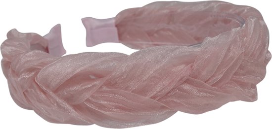 Jessidress® Hoofdband Dames Diademen Bruids Diadeem Dames Haarband - Roze