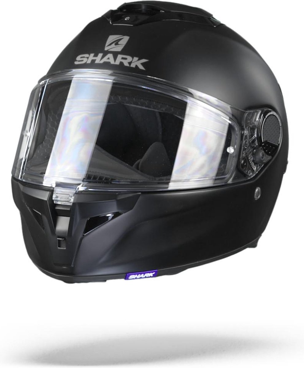 SHARK SPARTAN GT BLANK MATT BLACK FULL FACE HELMET XL - Maat XL - Helm