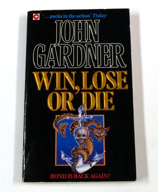 Win, Lose or Die, James Bond 007 - cover