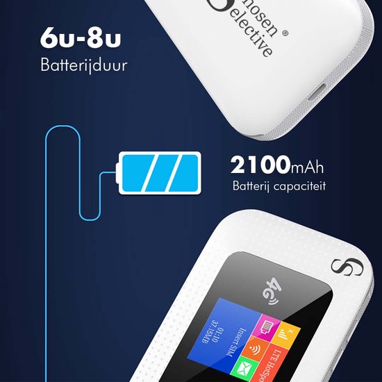 Mifi Router Draadloos Wifi Mifi Router Werkt Met Simkaart Mifi