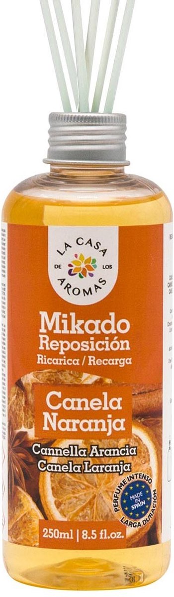 Mikado Reposicion geur olie voorraad Kaneel en Sinaasappel 250ml
