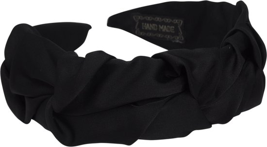 Jessidress® Diademen Elegante Hoofdband Grote Haar Diadeem Dames Haarband - Zwart