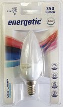 LEDlamp kaars 5.5W E14 dimbaar kleurtemp2700K extra warm wit