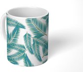 Mok - Koffiemok - Bladeren - Palmblad - Patronen - Mokken - 350 ML - Beker - Koffiemokken - Theemok