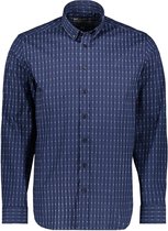BlueFields Overhemd Overhemd Met Print 21432038 5658 Mannen Maat - 3XL