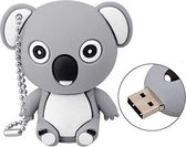 Ulticool USB-stick koala beer grijs 128GB high speed (USB 3.0)