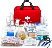 EHBO Kit – 300 Delig - Verbanddoos - Reisformaat – Rood - First Aid Kit