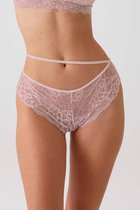 Viuma Slip - Braziliaans Slip – Kanten Brief Ondergoed - Comfortabel Sexy Ondergoed V262521