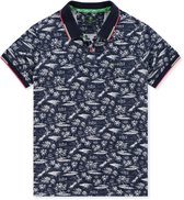 New Zealand Auckland - Polo Poroa Donkerblauw - Modern-fit - Heren Poloshirt Maat L