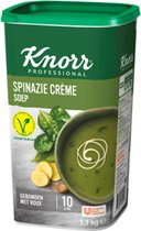 Poudre pour soupe à la crème d'épinards classique Knorr - 10L