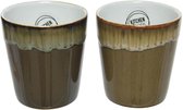 Decoris Mok keramiek Ø7.7-H8.2cm (1 stuk) assorti