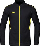 Jako Challenge Polyestervest Kinderen - Zwart / Citroen