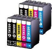Inktdag inktcartridges voor Epson 603, Epson 603XL multipack van 10 kleuren voor Epson Expression Home XP-2105, XP-3100 ,XP-3105, XP-4100 ,XP-4105, Workforce WF-2830DWF ,WF-2835DWF