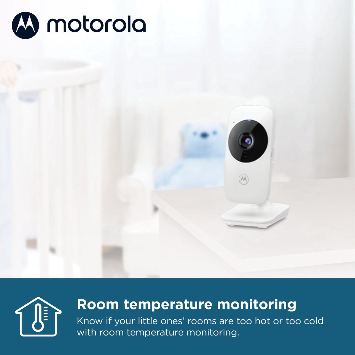 A.I.&E. VM482 Babyfoon met Camera en 2,4-inch Kleuren - afbeelding 3