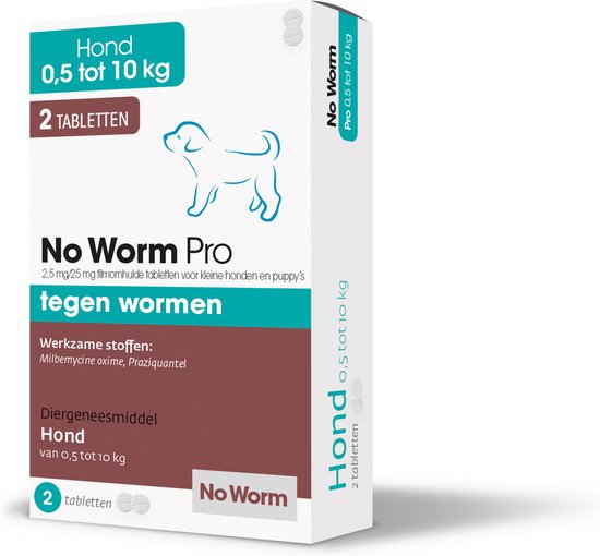 Exil No Worm Pro - Puppy - 2 tabletten