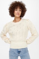 Only Trui Onlsavannah Life L/s Pullover Knt 15250277 Tofu Dames Maat - XS
