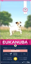 Eukanuba Caring Senior Small Broad Chicken - Aliments pour chiens - 15 kg