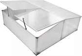 Luxiqo® Tuinkas - Kweekbak - Plantenkas - Broeikas - Dubbele Kweebak - Kweekkas - 108x110x41 cm