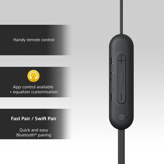 Sony WI-C100 (Black) (6/8)