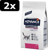2x ADVANCE VET CAT URIN STRESS 1,25KG