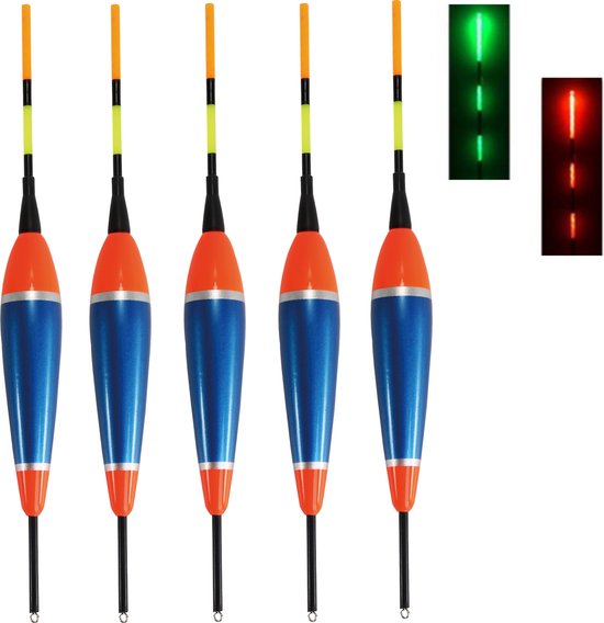 Dobbers LED kleurwissel Smart 5g / Beetdetectie (5x stuks) Maat M / zonder batterijen