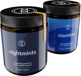MM© Voordeelpakket Nightmints + Daymints - 80 Premium Capsules - Diepe Slaap - Rustgevend - Valeriaan - 5-HTP - Ginkgo Biloba - Theanine - Rhodiola - Vitamine