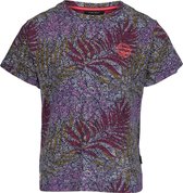 J&JOY - T-Shirt Jongen 04 Outback Navy Leaves