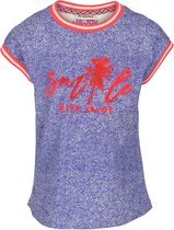 J&JOY - T-Shirt Meisjes 07 Sydney Dots Blue Aop